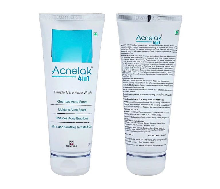 Acnelak 4in1 Pimple Clear Face Wash