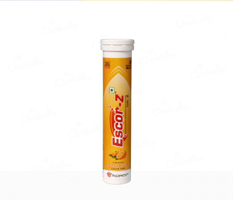 Escor-Z Orange Effervescent Tablet
