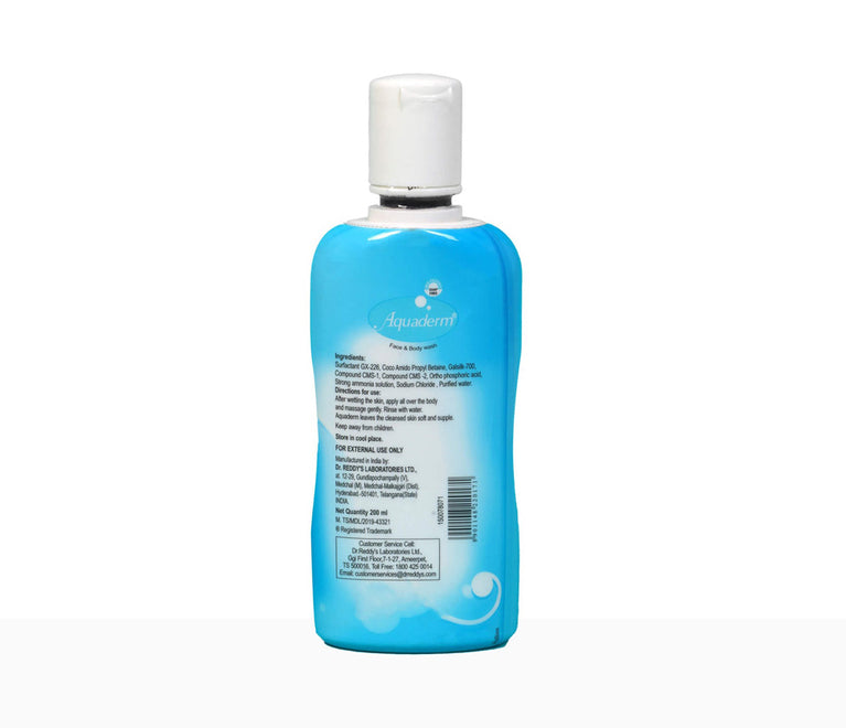 Aquaderm Face Body Wash