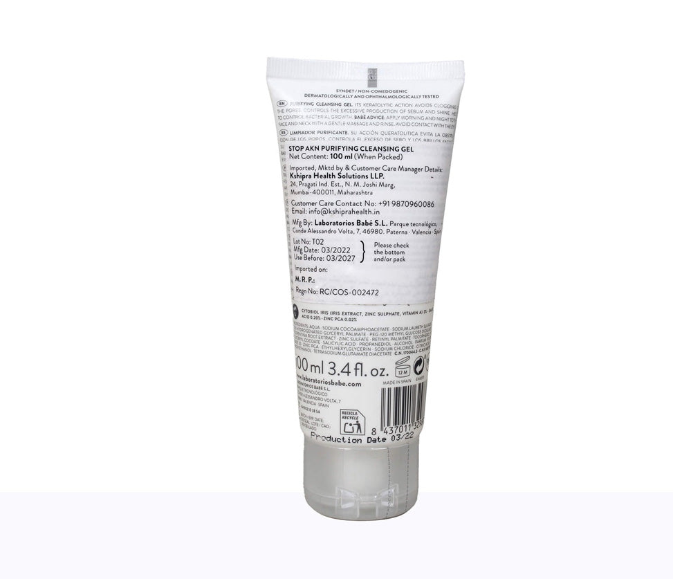 BABE Stop AKN Purifying Cleansing Gel 2