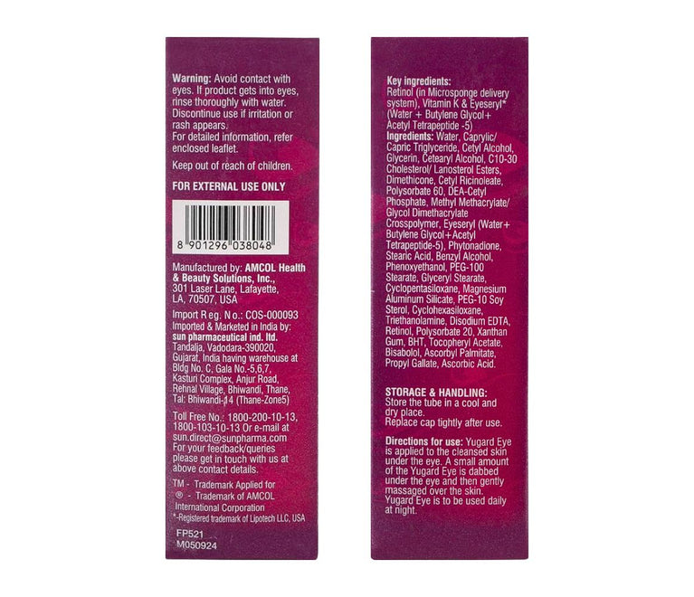 Bello Yugard Eye Under Eye Cream