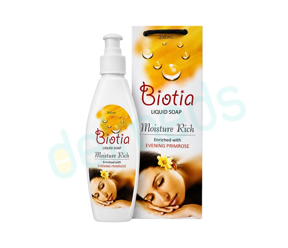 Biotia Moisture Rich Liquid Soap Body Wash
