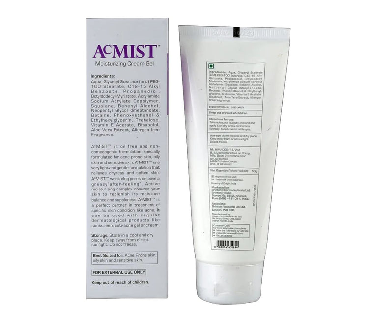 Brinton Acmist Moisturizing Cream Gel