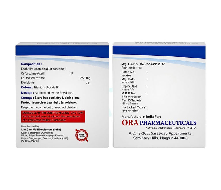 Cefiora-250 Tablets