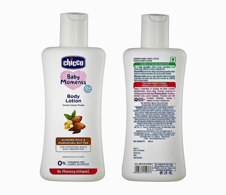 Chicco Baby Moments Body Lotion