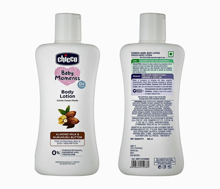 Chicco Baby Moments Body Lotion