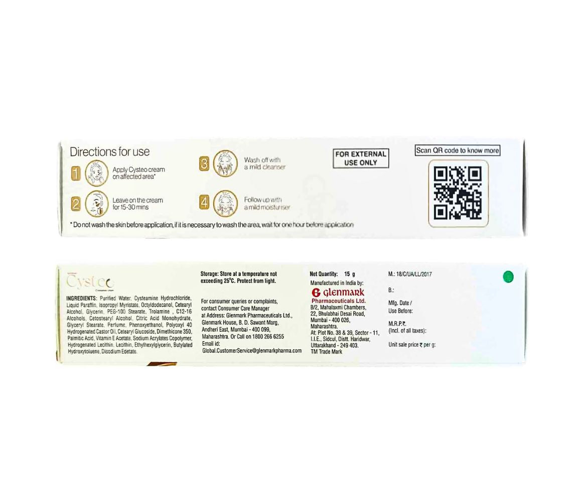 Cysteo Intensive Pigment Corrector Cream