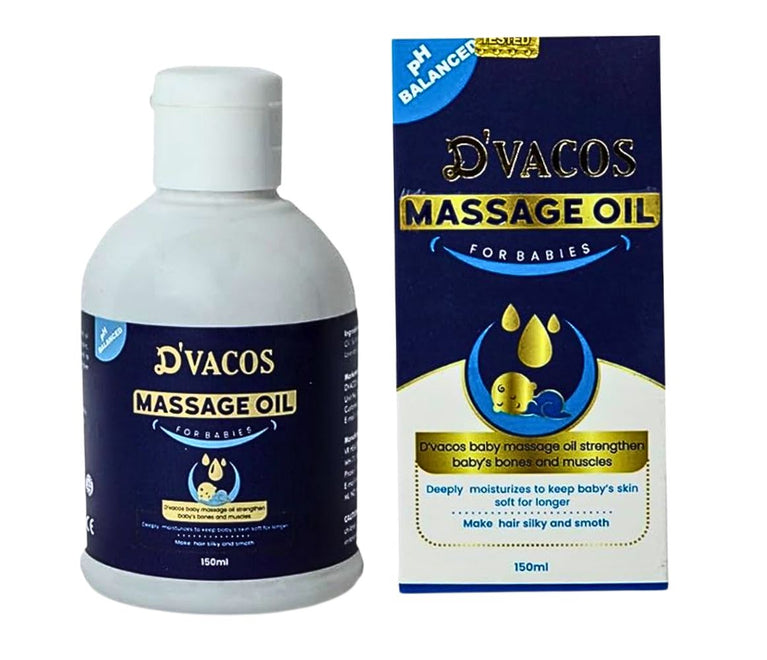 D'Vacos Baby Massage Oil Main