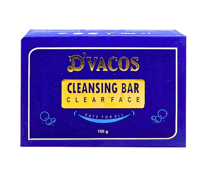 D'Vacos Clear Face Cleansing Bar