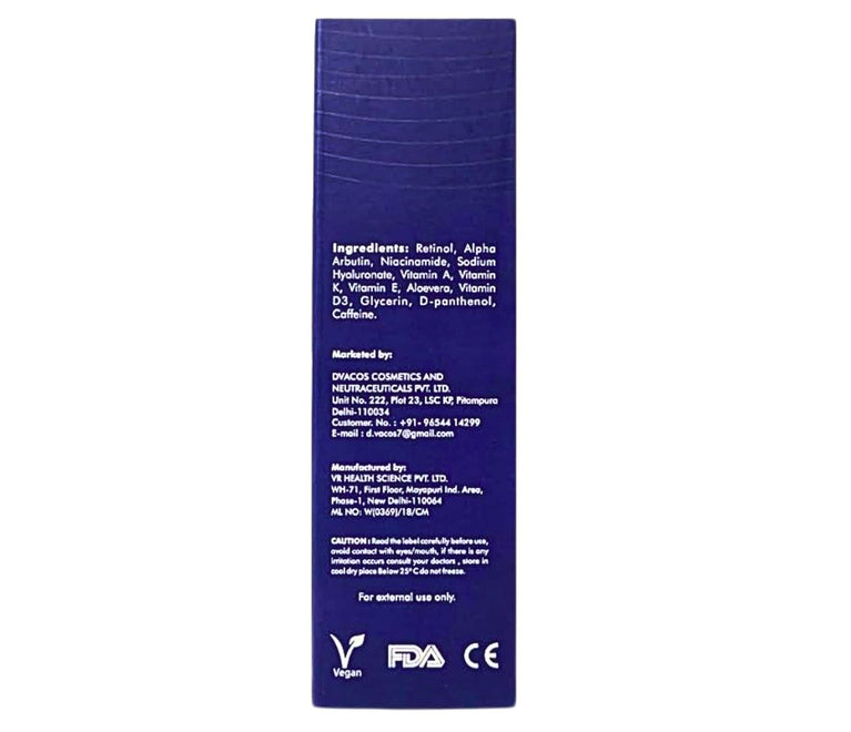 D'Vacos Under Eye Gel 2