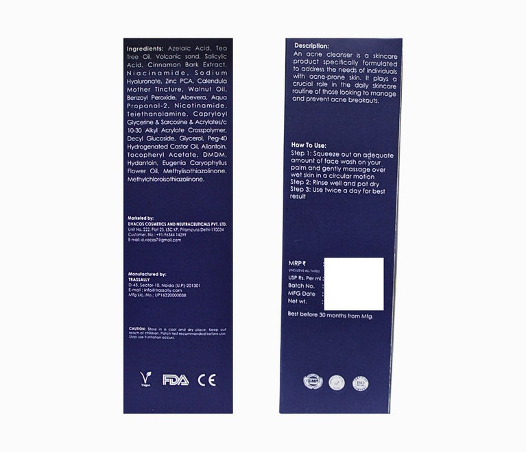 D'Vacos Acne Cleanser