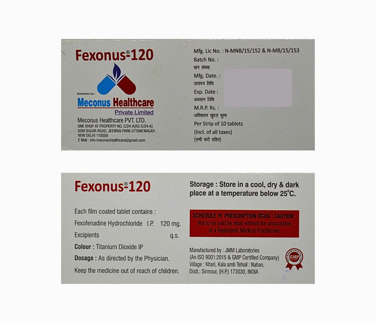Fexonus-120 Tablet