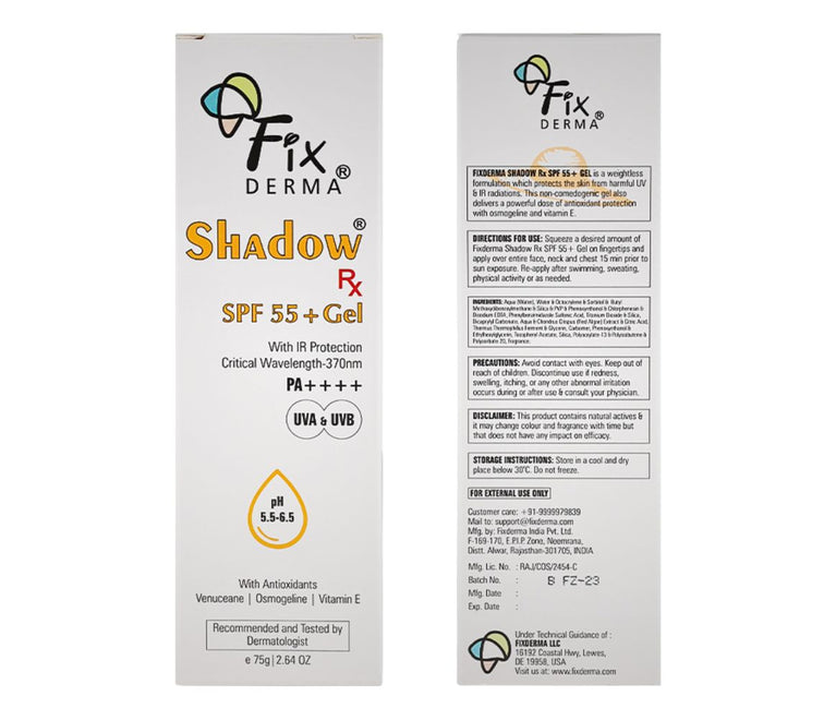 Fixderma Shadow SPF 55+ Gel