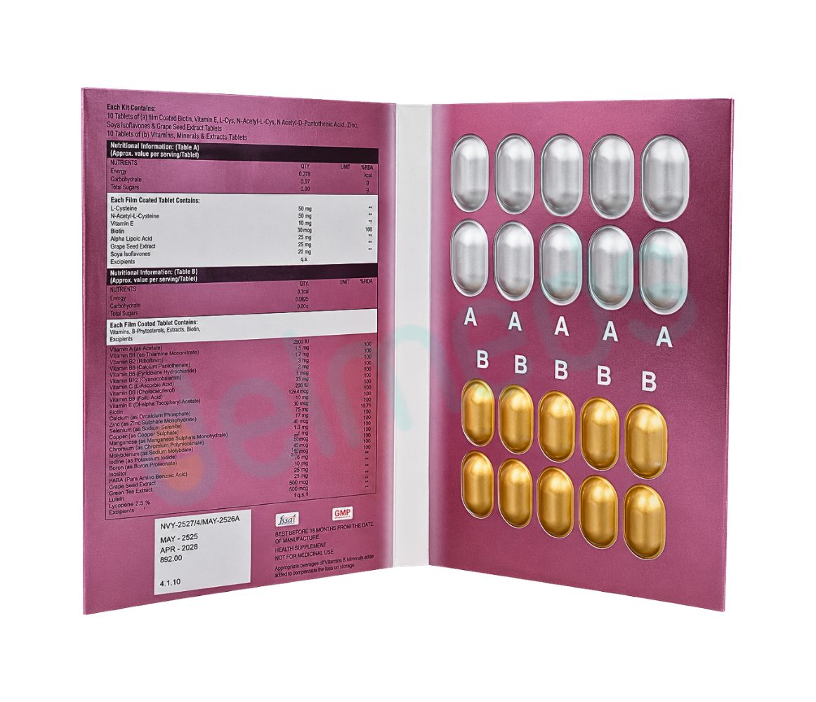Glucy Master Anti Oxidant Combo Kit Tablet