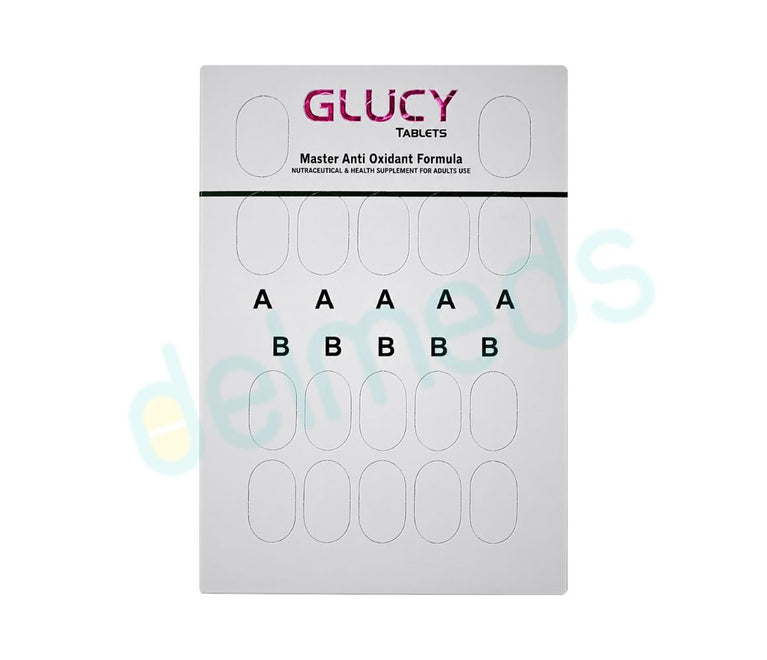 Glucy Master Anti Oxidant Combo Kit Tablet