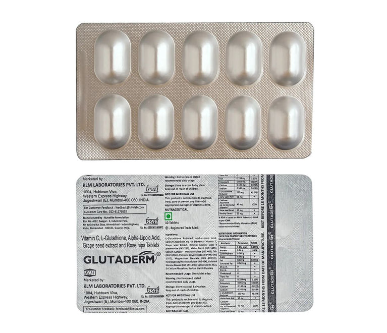 Glutaderm Tablet