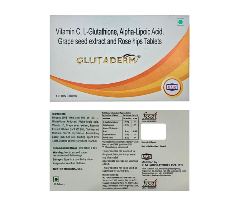 Glutaderm Tablet