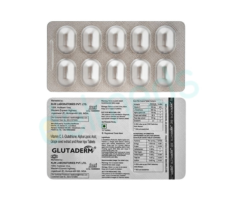 Glutaderm Tablet