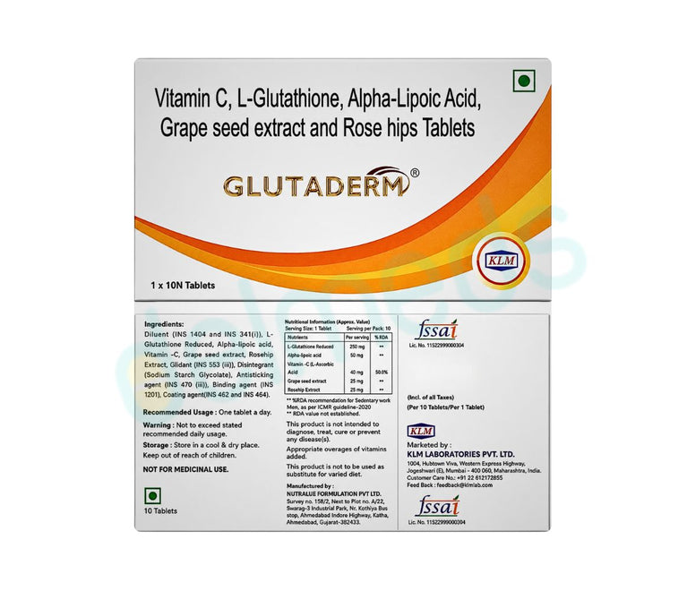 Glutaderm Tablet