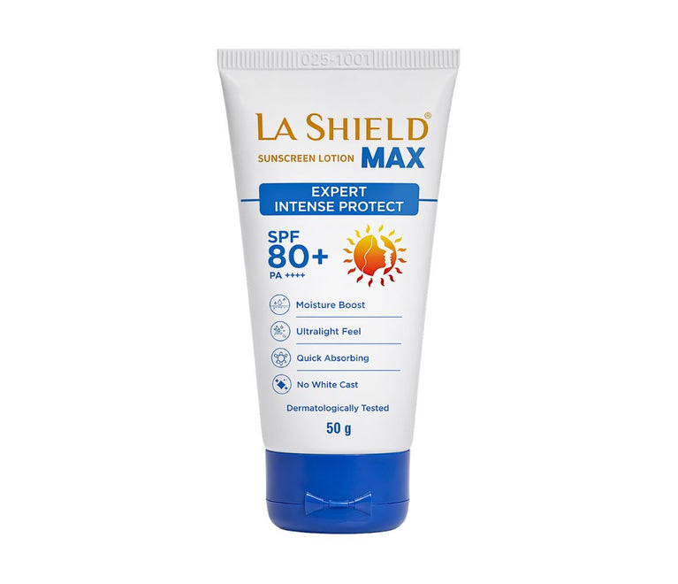 La Shield Max Expert Intense Protect Sunscreen Lotion SPF 80+ PA++++