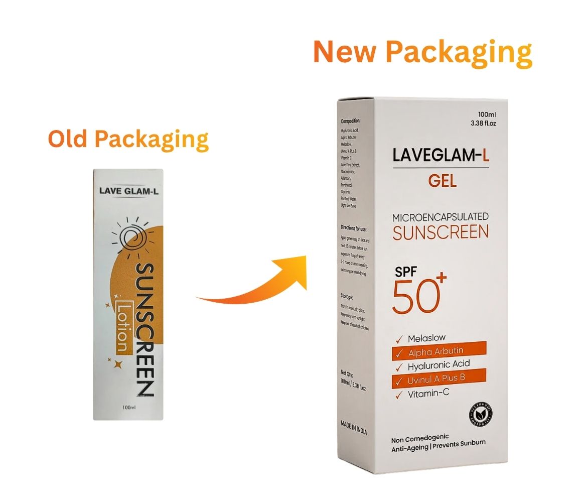 Lave Glam-L Sunscreen Lotion SPF 50++