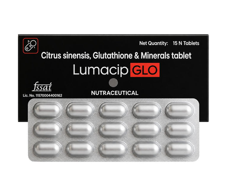Lumacip Glo Skin Nutraceutical Tablet For Men And Women