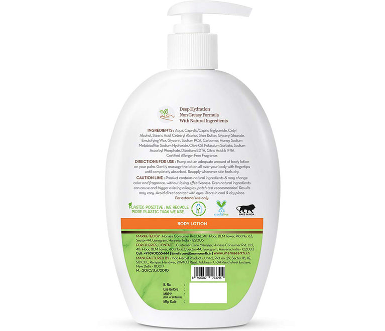 Mamaearth Vitamin C Body Lotion