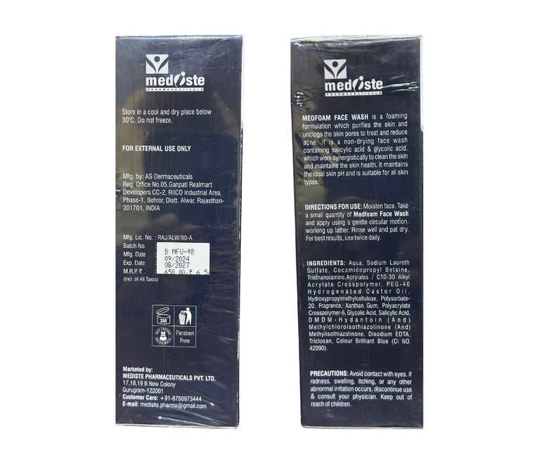 Medfoam Foaming Face Wash