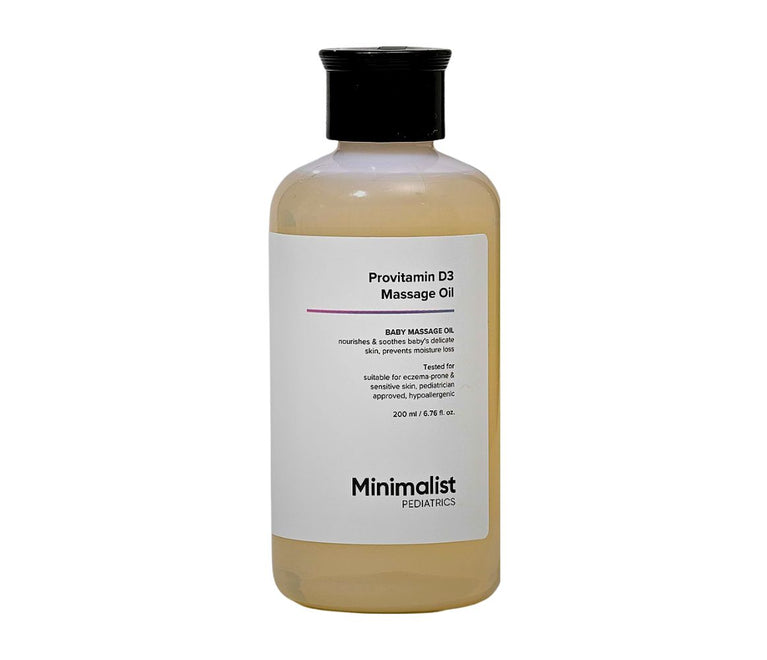 Minimalist Pediatrics Provitamin D3 Baby Massage Oil