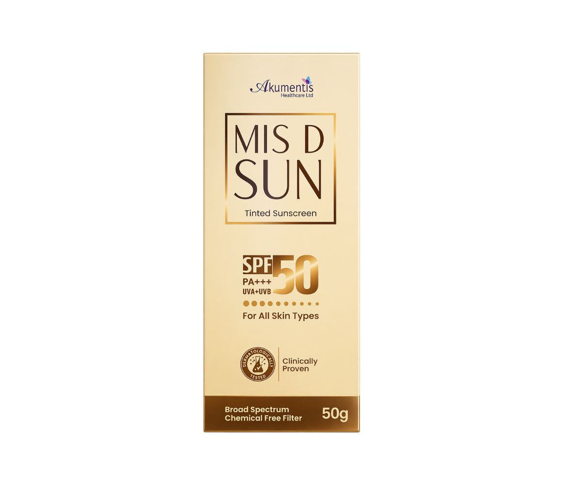 Mis D Sun Tinted Sunscreen SPF 50 PA+++