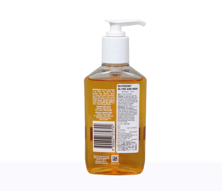 Neutrogena Oil Free Acne Wash