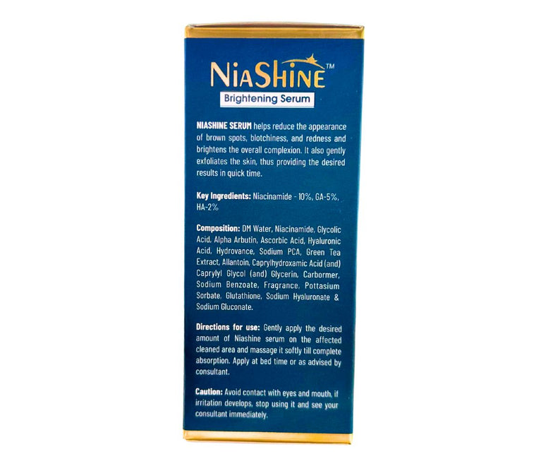 Niashine Brightening Serum back