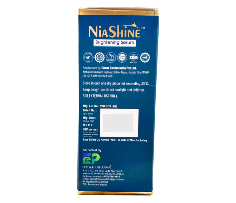 Niashine Brightening Serum contents