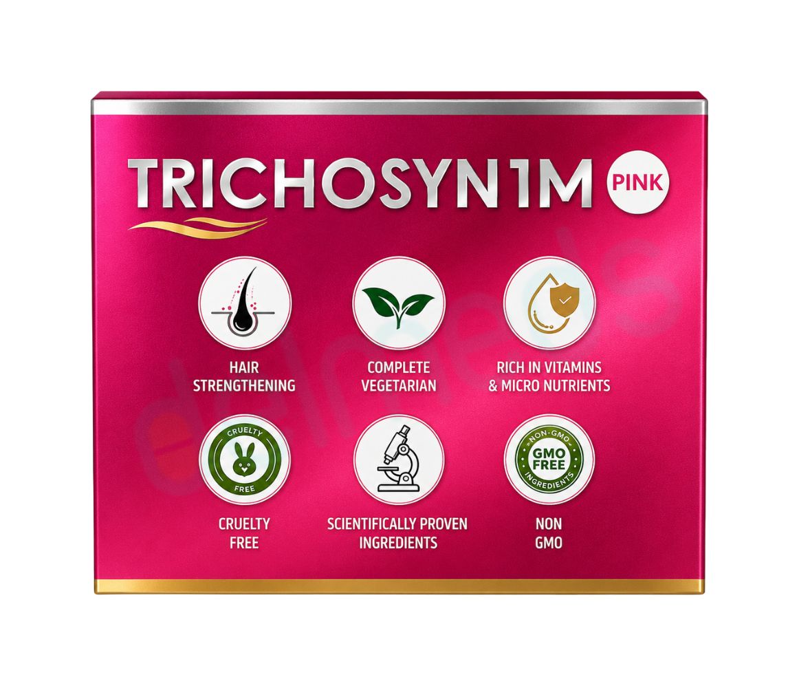 Nourrir Trichosyn 1M Pink Tablet