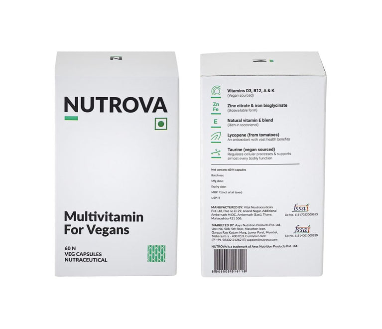 Nutrova Multivitamin For Vegans