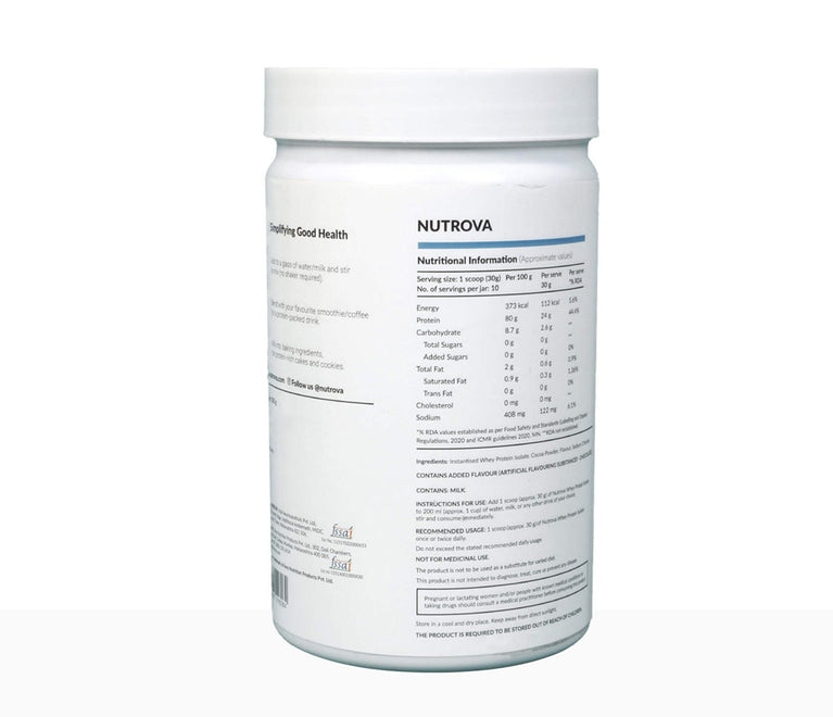 Nutrova Whey Protein Isolate