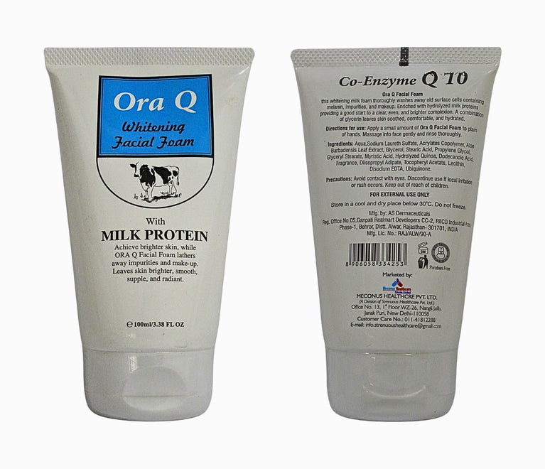 Ora Q Whitening Facial Foam