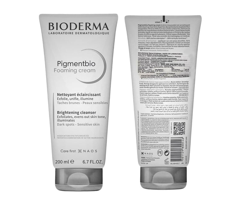 Pigmentbio Foaming Cream