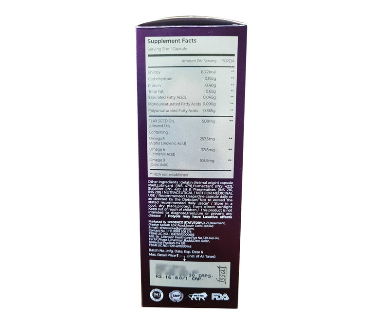 RegenCo. OMEGA 369 softgel capsules