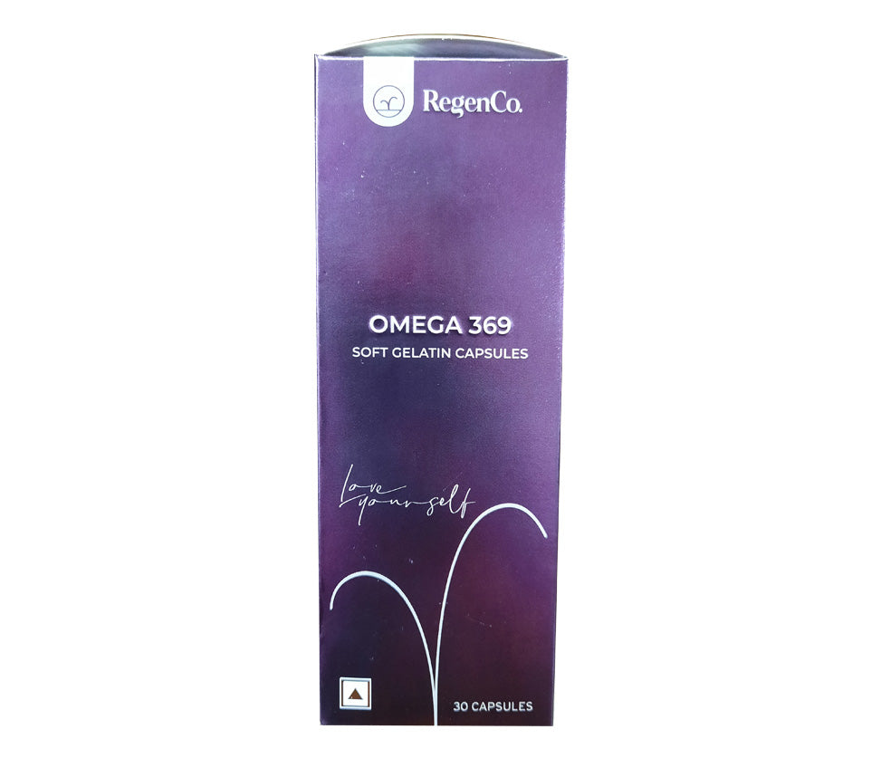 RegenCo. OMEGA 369 soft gelatin capsules