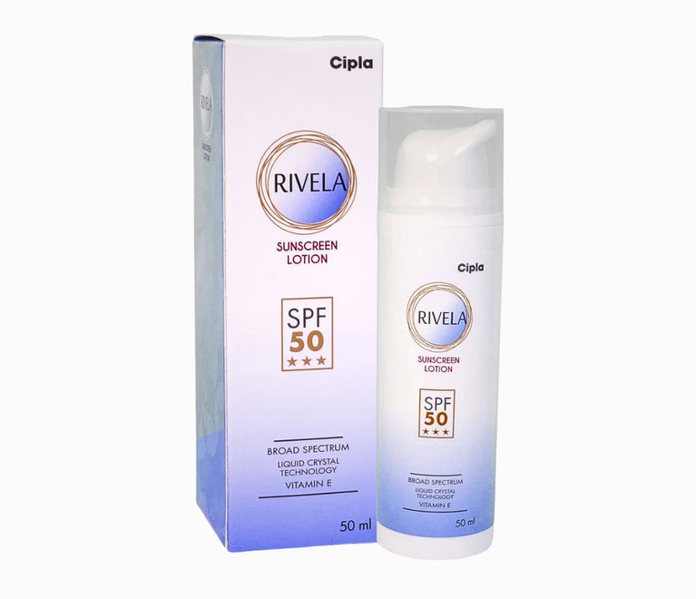 Rivela Sunscreen Lotion SPF-50