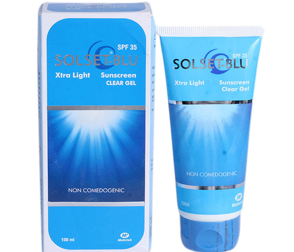 Solset Blu Xtra Light Sunscreen Gel
