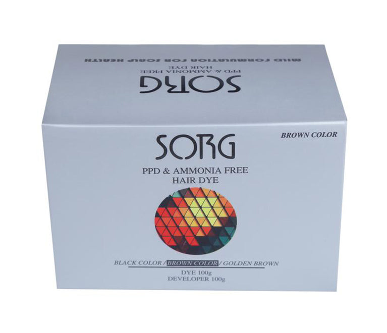 SORG (PPD & Ammonia free) Hair Colour Brown