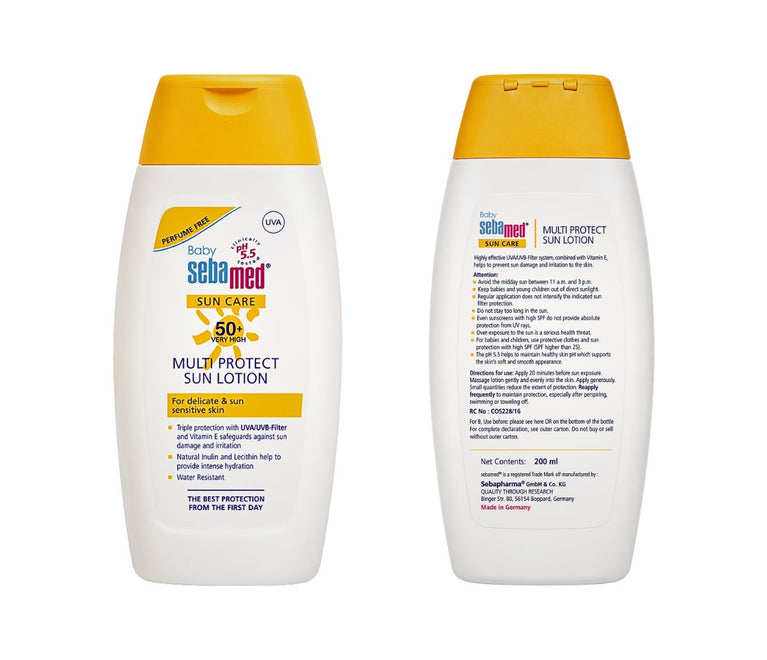 Sebamed Baby Multi Protect Sunscreen Lotion SPF 50+