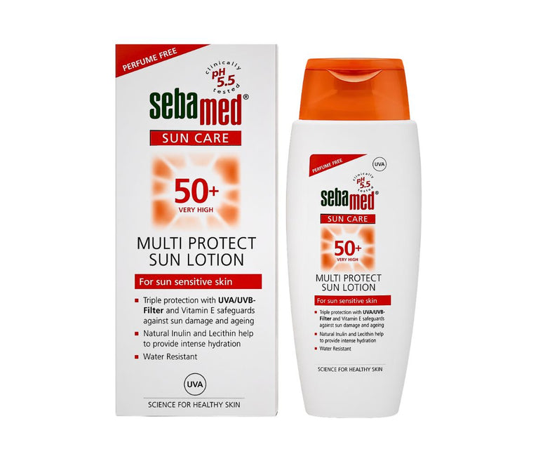 Sebamed Sun Care Multi Protect Sunscreen Lotion SPF 50+ For Sun Sensitive Skin