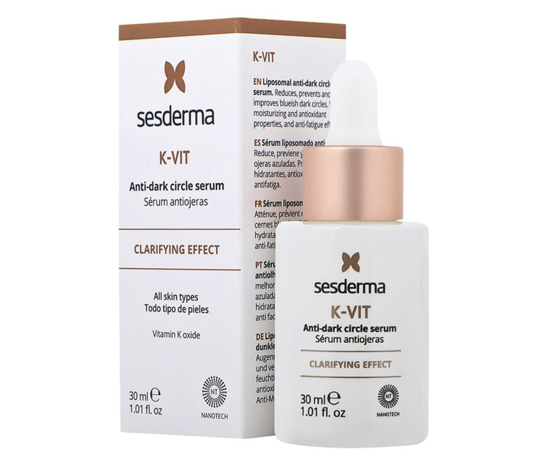 Sesderma K-Vit anti-dark circle serum packaging and bottle