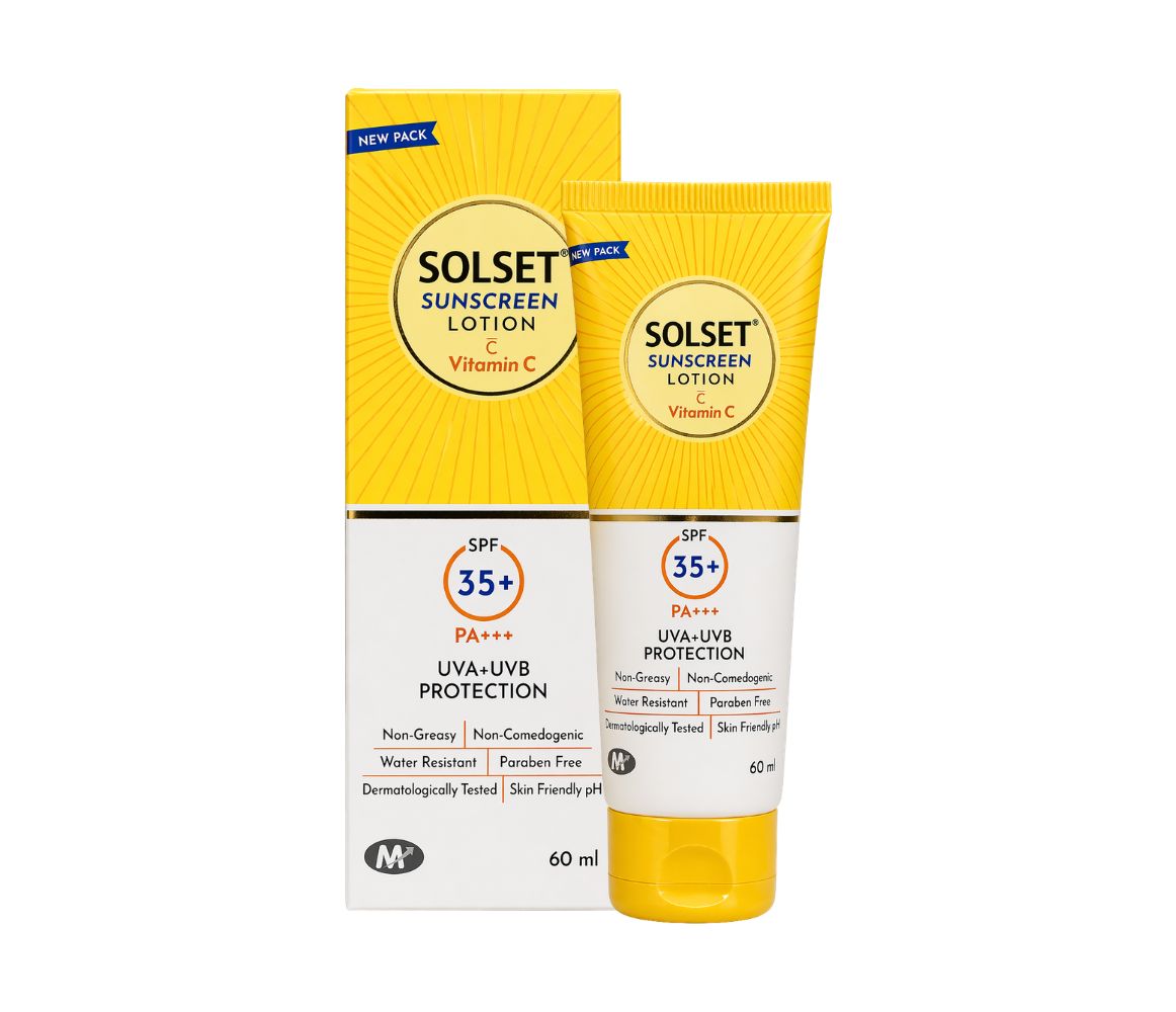 Solset Sunscreen Lotion With Vitamin C SPF 35+ PA+++