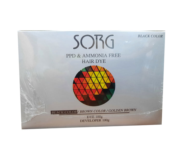 SORG (PPD & Ammonia free) Hair Colour black