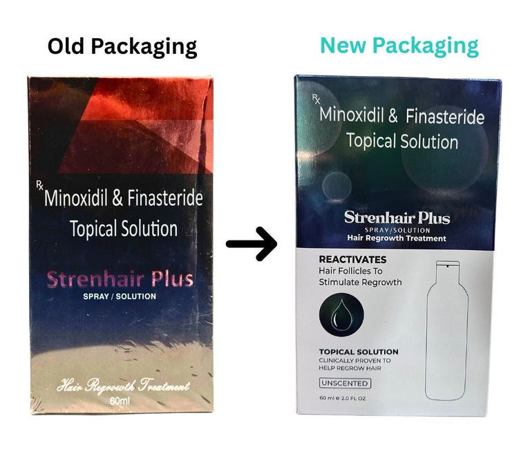 Strenhair Plus Spray / Solution New Packaging
