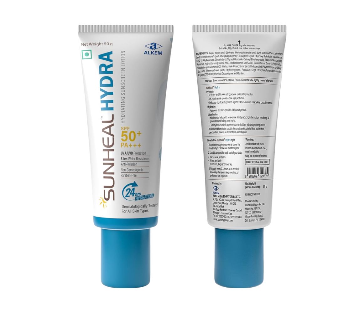 Sunheal Hydra Hydrating Sunscreen Lotion SPF 50+ PA+++